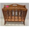 Image 1 : SOLID MAPLE MAGAZINE RACK