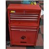 Image 1 : 2 COMPARTMENT TOOLBOX ON WHEELS 6 DRAWER