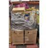 PALLET OF UNCLAIMED ESTATE STORAGE ITEMS