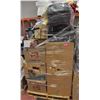 PALLET OF UNCLAIMED ESTATE STORAGE ITEMS