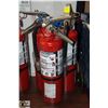 Image 1 : LOT OF 3 NEW FIRE EXTINGUISHERS