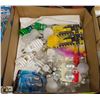 Image 1 : BOX WITH 28 LIGHT BULBS - VARIOUS SIZE,