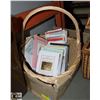 Image 1 : BASKET OF GREETING CARDS