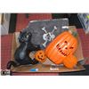 Image 1 : LIFE SIZED CAT, LARGE PUMKIN  & MORE ALL TOGETHER