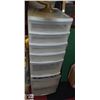 Image 1 : 7 DRAWER STORAGE UNIT ON WHEELS