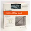 Image 1 : BROOKSTONE SIZE: QUEEN 84" X 90" HEATED BLANKET