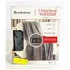 Image 1 : BROOKSTONE HEATED THROW 50 IN X 60 IN