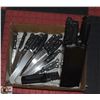 Image 1 : BOX WITH HENKEL KNIFE BLOCK AND 26