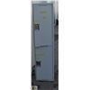 Image 1 : LARGE HEAVY DUTY 2 DOOR LOCKER H-72" W-18" L-18"