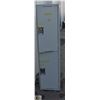Image 1 : LARGE HEAVY DUTY 2 DOOR LOCKER H-72" W-18" L-18"