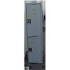 Image 1 : LARGE HEAVY DUTY 2 DOOR LOCKER H-72" W-18" L-18"