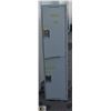 Image 1 : LARGE HEAVY DUTY 2 DOOR LOCKER H-72" W-18" L-18"