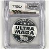 Image 2 : 2024 Silver 1oz Trump MAGA ICG-BU DCAM