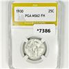 1930 Standing Liberty Quarter PGA-MS62 FH