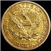Image 2 : 1880 $5 Gold Half Eagle CLOSELY UNCIRCULATED