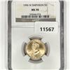 Image 1 : 1996-W $5 Smithsonian .24ozt Gold Coin NGC-MS70