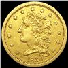 Image 1 : 1838 $2.50 Gold Quarter Eagle ABOUT UNCIRCULATED