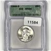 1944-D Washington Silver Quarter ICG-MS66