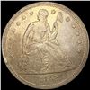 1842 Seated Liberty Dollar LIGHTLY CIRCULATED