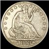 1853 Arws & Rays Seated Liberty Half Dollar