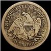 Image 2 : 1853 Arws & Rays Seated Liberty Quarter NICELY