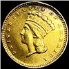 Image 1 : 1873 Rare Gold Dollar UNCIRCULATED