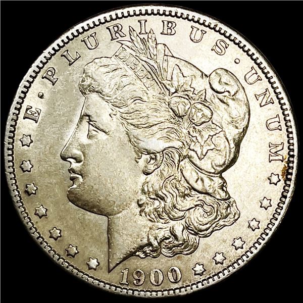 1900-S Morgan Silver Dollar NEARLY UNCIRCULATED