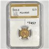 1925-D $2.50 Gold Quarter Eagle PGA-MS65