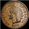 1871 Indian Head Cent ABOUT UNCIRCULATED