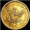 Image 2 : 1854 $2.50 Gold Quarter Eagle UNCIRCULATED
