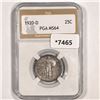 1920-D Standing Liberty Quarter PGA-MS64
