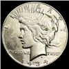 1934-S Silver Peace Dollar CLOSELY UNCIRCULATED