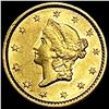 1853 Rare Gold Dollar UNCIRCULATED