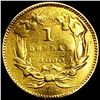 Image 2 : 1855 Rare Gold Dollar NICELY CIRCULATED