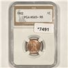 Image 2 : 1902 Indian Head Cent PGA-MS65+ RB