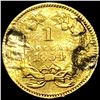 Image 2 : 1854 Rare Gold Dollar NICELY CIRCULATED