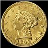 Image 1 : 1843 $2.50 Gold Quarter Eagle CLOSELY