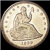 Image 1 : 1839 Seated Liberty Quarter LIGHTLY CIRCULATED