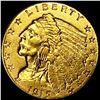Image 1 : 1915 $2.50 Gold Quarter Eagle UNCIRCULATED