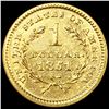 Image 2 : 1851 Rare Gold Dollar UNCIRCULATED