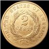 Image 2 : 1864 Two Cent Piece UNCIRCULATED