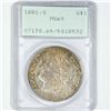 Image 1 : 1881-S Morgan Silver Dollar PCGS-MS65