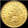 Image 1 : 1856 Rare Gold Dollar UNCIRCULATED