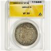 1893-CC Morgan Silver Dollar ANACS-VF30