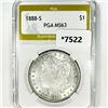 1888-S Morgan Silver Dollar PGA-MS63