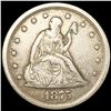 1875-S Twenty Cent Piece LIGHTLY CIRCULATED