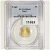 Image 1 : 2003 $5 Gold Half Eagle PCGS-MS69