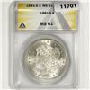 1881-S Morgan Silver Dollar ANACS-MS61
