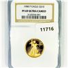 1988 $10 1/4oz American Gold Eagle NGC-PF69