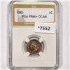 Image 1 : 1883 Indian Head Cent PGA-PR66+ DCAM